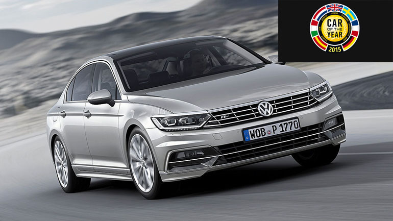 Αυτοκίνητο της Χρονιάς 2015 το VW Passat